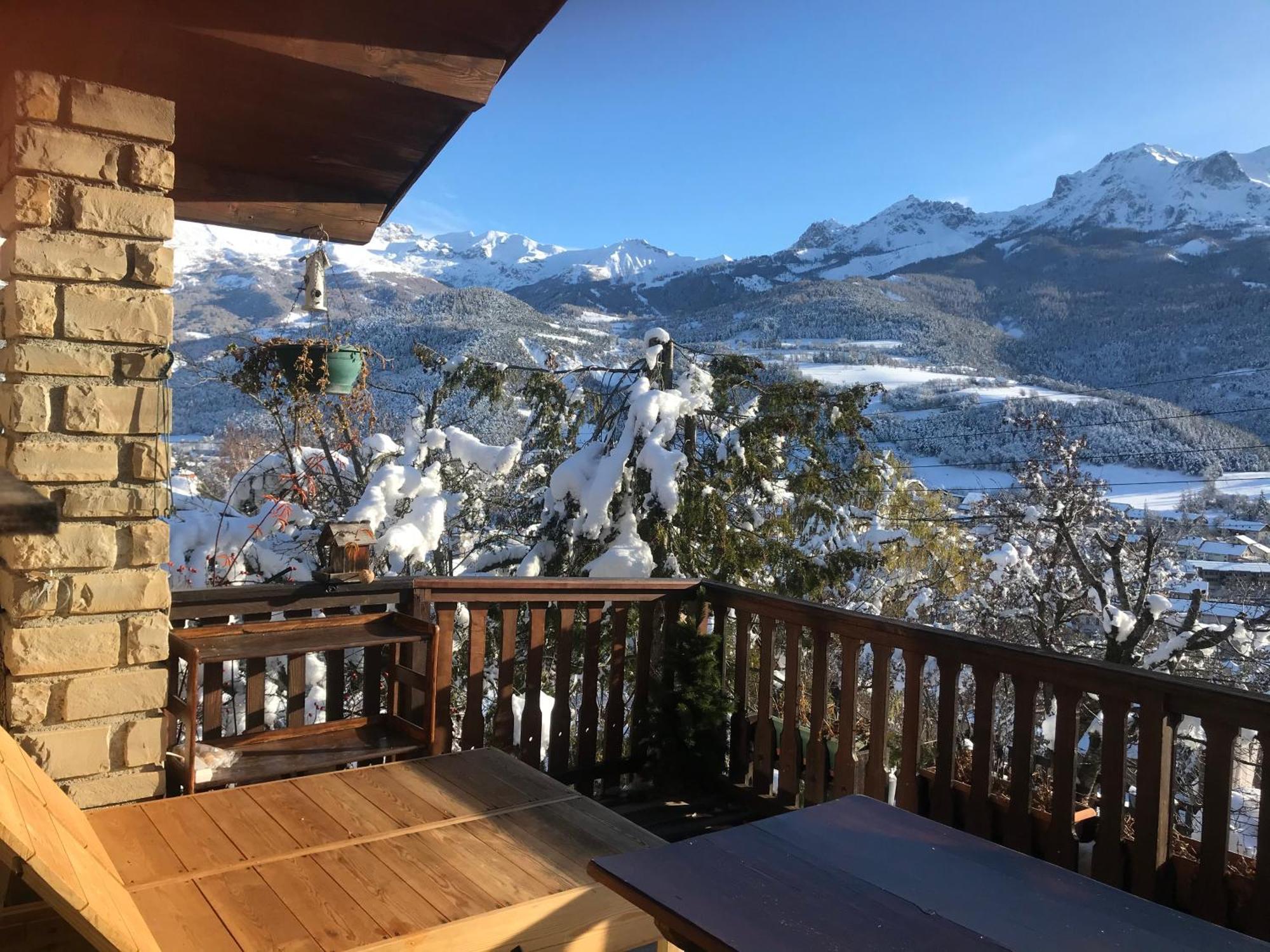 Ferienwohnung Le Tremplin Barcelonnette Exterior foto